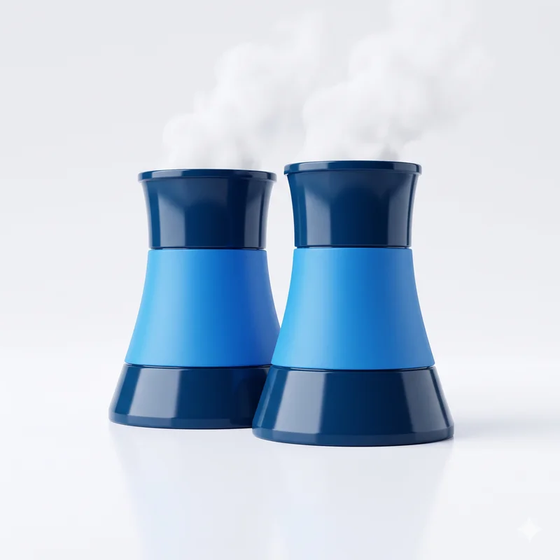 Cooling towers water system