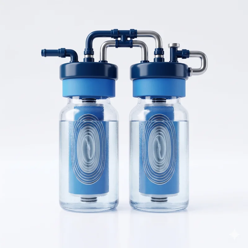 Reverse osmosis filtration vessels
